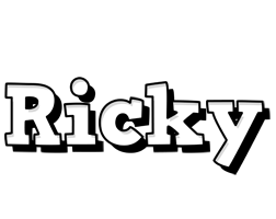 ricky snowing logo