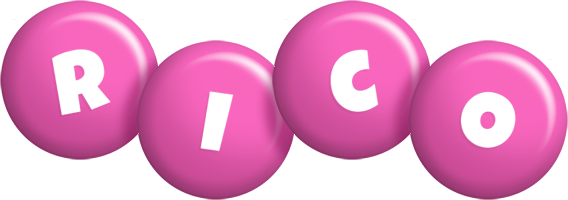 rico candy-pink logo