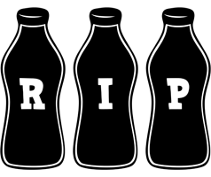 rip bottle logo