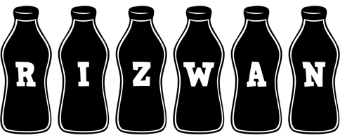 rizwan bottle logo