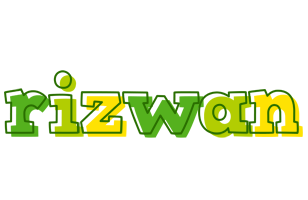 rizwan juice logo