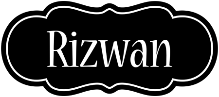 rizwan welcome logo