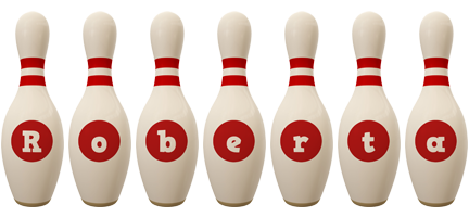 roberta bowling-pin logo