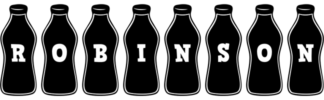 robinson bottle logo