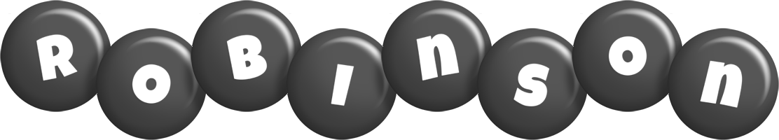 robinson candy-black logo