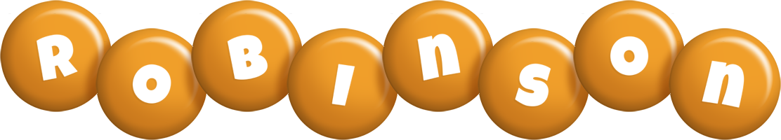 robinson candy-orange logo