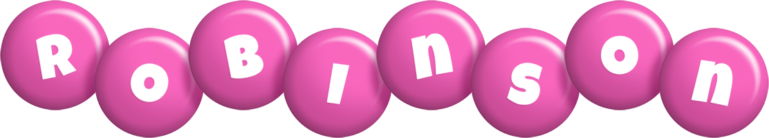 robinson candy-pink logo