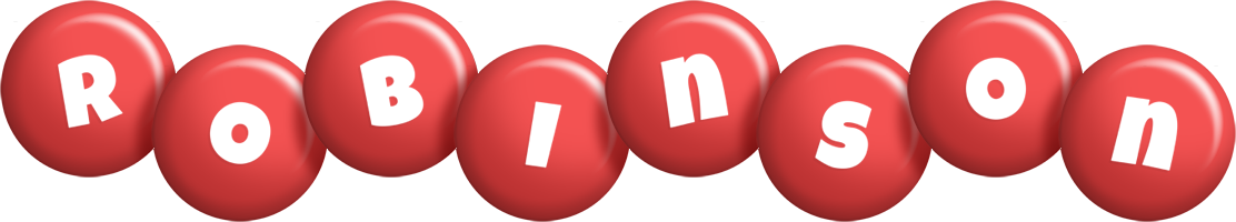 robinson candy-red logo