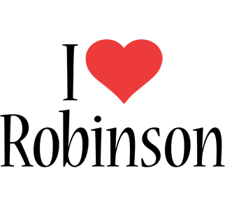 robinson i-love logo