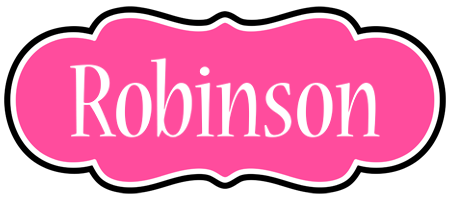 robinson invitation logo