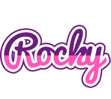rocky cheerful logo
