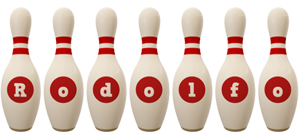 rodolfo bowling-pin logo