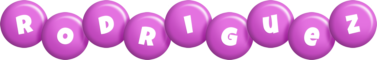 rodriguez candy-purple logo