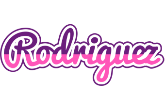 rodriguez cheerful logo