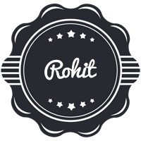 rohit badge logo