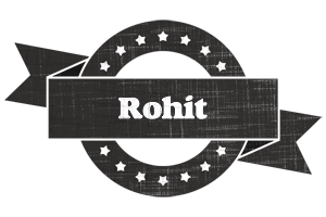rohit grunge logo