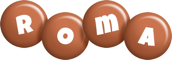 roma candy-brown logo