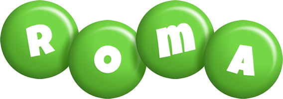 roma candy-green logo