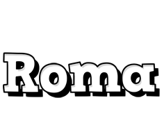 roma snowing logo