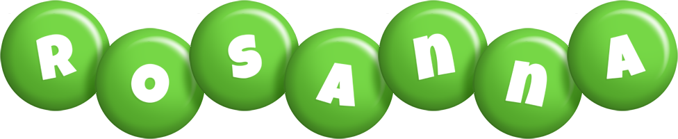 rosanna candy-green logo