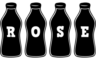 rose bottle logo