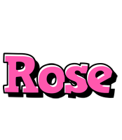 rose girlish logo