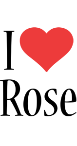 rose i-love logo