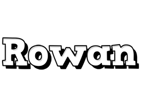 rowan snowing logo