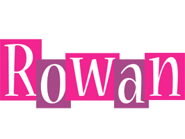 rowan whine logo