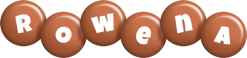 rowena candy-brown logo