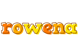 rowena desert logo