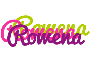 rowena flowers logo