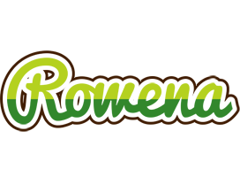 rowena golfing logo