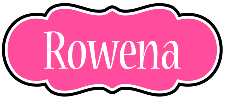 rowena invitation logo