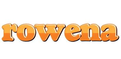 rowena orange logo