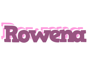 rowena relaxing logo