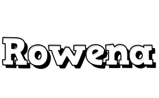 rowena snowing logo