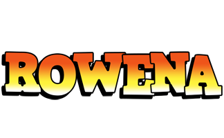 rowena sunset logo