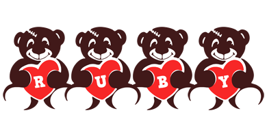 ruby bear logo