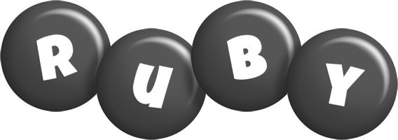 ruby candy-black logo