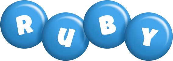 ruby candy-blue logo