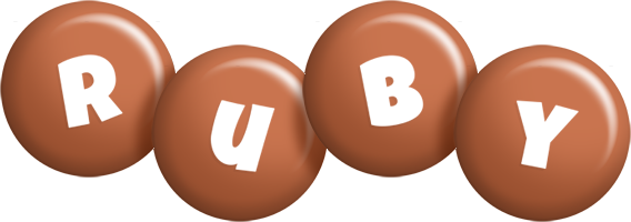 ruby candy-brown logo