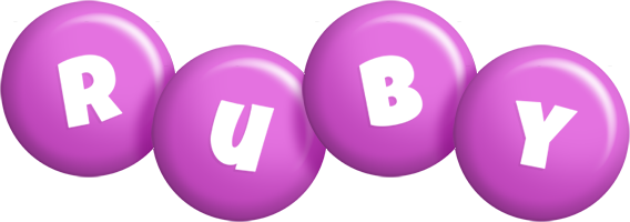 ruby candy-purple logo