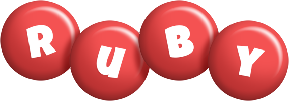 ruby candy-red logo