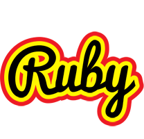 ruby flaming logo