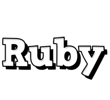 ruby snowing logo