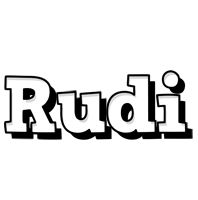 rudi snowing logo