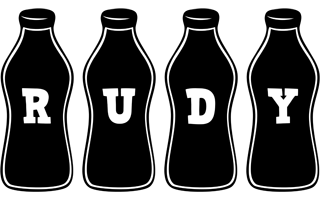 rudy bottle logo