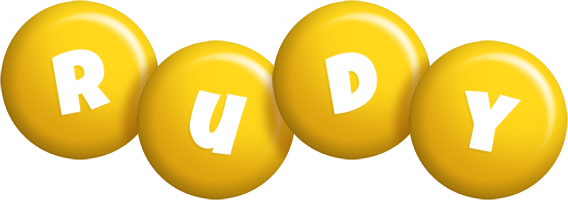 rudy candy-yellow logo