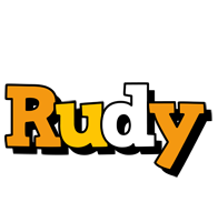 rudy cartoon logo